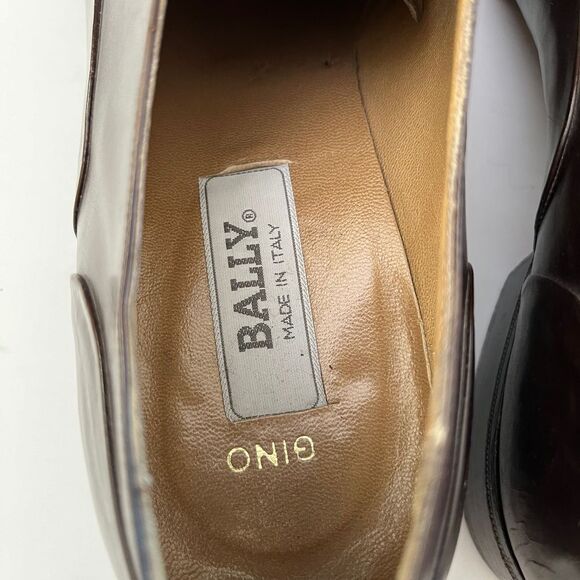 Bally Gino Vintage Made in Italy Size 10.5 3E Mens‎ Shoes, Bally Gino Mens 280 - Picture 8 of 11